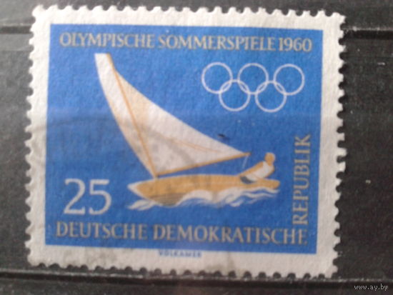 ГДР 1960 Олимпиада в Риме, концевая