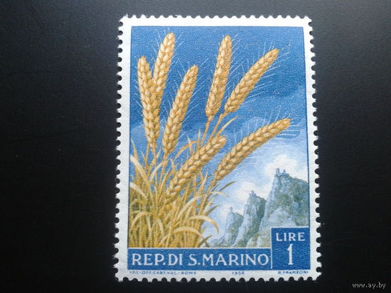 Сан-Марино 1958 пшеница