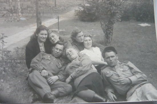 Фотография ВОВ август 1945 г