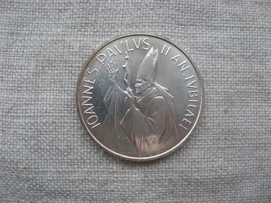 Ватикан 1000 лир 1983 год MCMLXXXIII  Священный год Иоанн Павел II от 1 рубля без МЦ