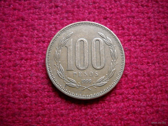 Чили 100 песо 1999 г.