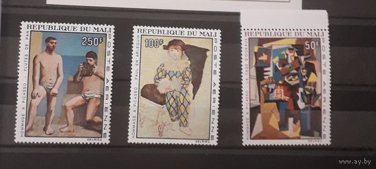 Мали**. Живопись. Пикассо. 1967 Михель 11 евро (полная серия)