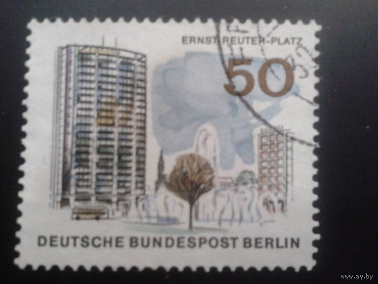 Берлин 1965 площадь Михель-0,4 евро гаш.
