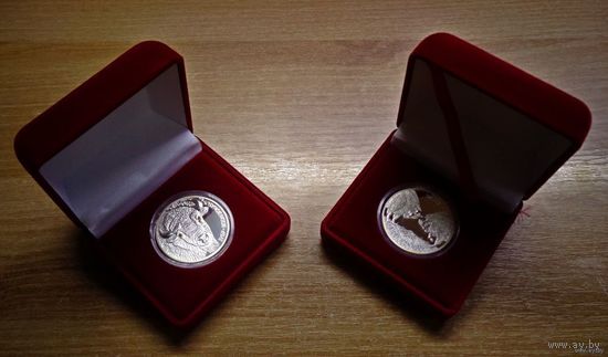Оригинальный футляр на 1 серебряную монету НБРБ ВОЗМОЖЕН ОБМЕН