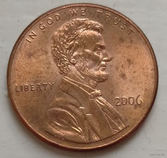 1 цент 2006 США. Возможен обмен