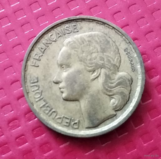 Франция 10 франков 1953 г. #41516