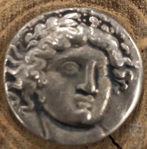 Македония, Амфиполь Драхма 365 год до н.э. Аполлон и факел