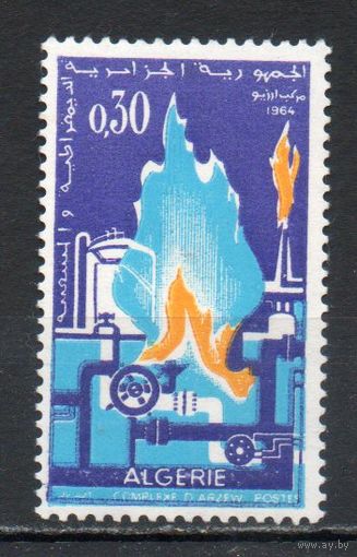 Газодобывающая промышленность Алжир 1964 год серия из 1 марки