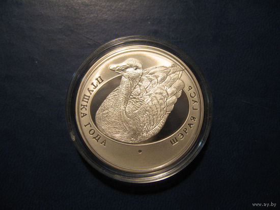 Серый гусь, Шэрая гусь, 2009 год, 10 рублей.