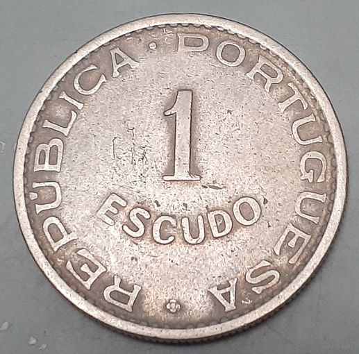 Кабо-Верде 1 эскудо, 1949 (12-8-10(в))