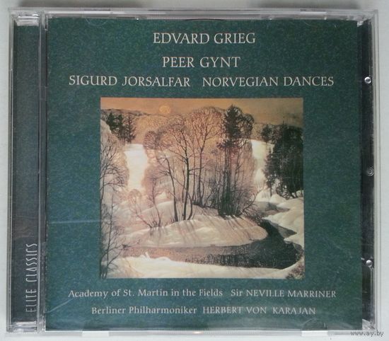 CD Edvard Grieg - Peer Gynt, Sigurd Jorsalfar - Norvegian Dances