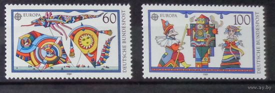 Германия, ФРГ 1989г. Mi.1417-1418 MNH** полная серия