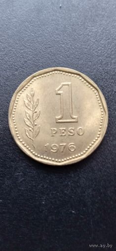 Аргентина 1 песо 1976 г.