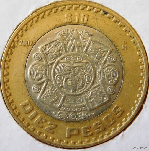 Мексика 10 песо 1997 год