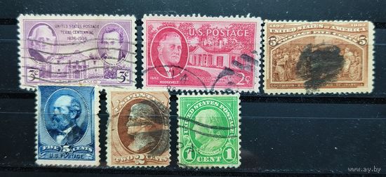 США. Сборка марок