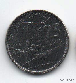 25 центов 2016 Сейшелы