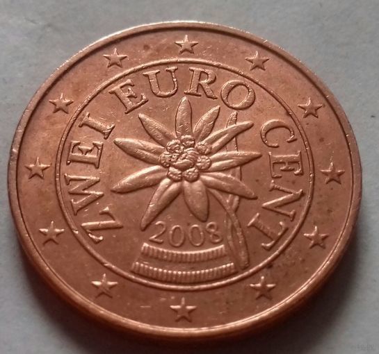 2 евроцента, Австрия 2008 г.