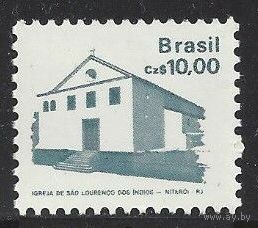 1987 Бразилия 2212 Архитектура 0,90 евро