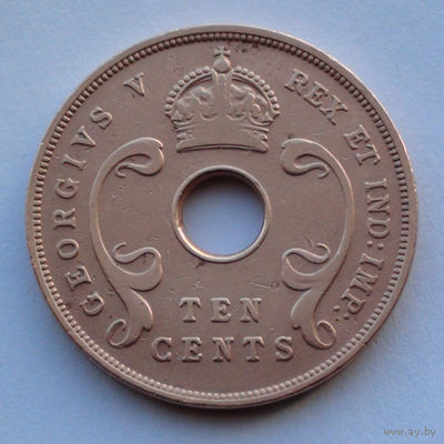 Британская Восточная Африка 10 центов. 1933