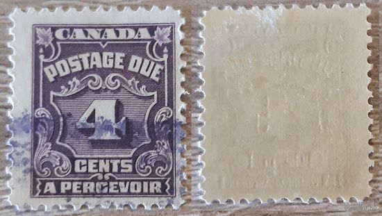 Канада 1935 Доплатная марка. 4 С.