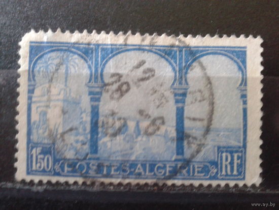 Алжир колония Франции 1927 Стандарт 1,5фр Михель-1,5 евро гаш