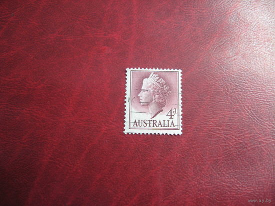 Марка королева Елизавета II 1957 год Австралия