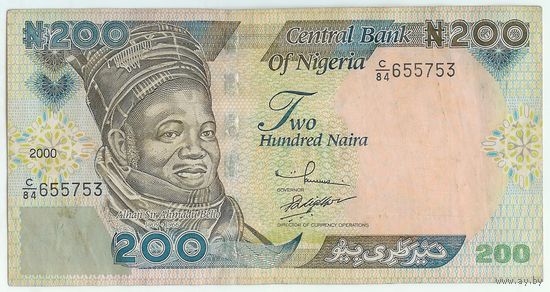 Нигерия, 200 найра 2000 год
