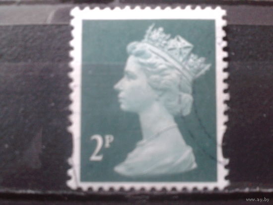 Англия 1992 Королева Елизавета 2  2 пенса