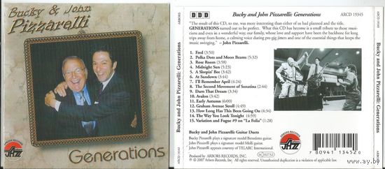 BUCKY & JOHN PIZZARELLI - Generations (USA аудио CD 2007)