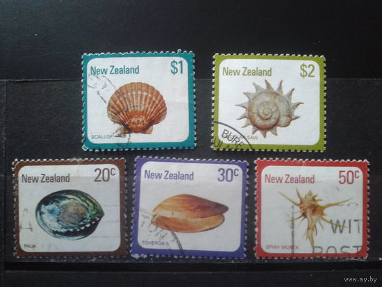 Новая Зеландия 1978-9 Ракушки