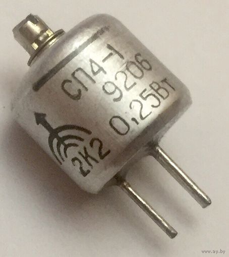СП4-1. 2,2 кОм ((цена за 6 штук)) Резисторы подстроечные регулировочные непроволочные, переменный 2,2ком. 1В