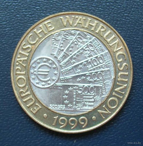 50 шилингов 1999 год. Австрия. Введение евро.