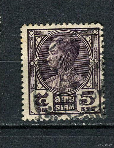 Таиланд - 1928 - Король Прачадипок 5S - [Mi.201] - 1 марка. Гашеная.  (LOT EE44)-T10P20