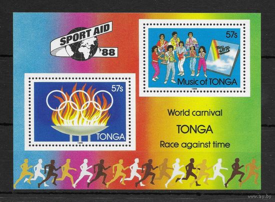 Тонга Олимпиада 1988г.