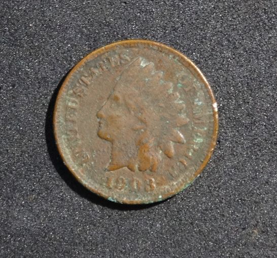 США 1 цент, 1903 KM# 90a
