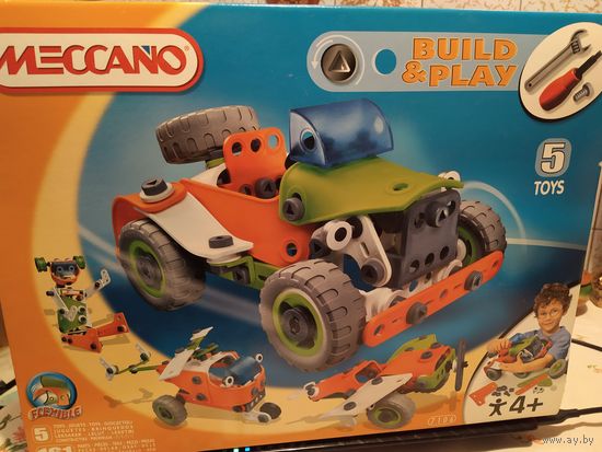 Конструктор Meccano Внедорожник,6 в 1,Meccano(Франция),+4