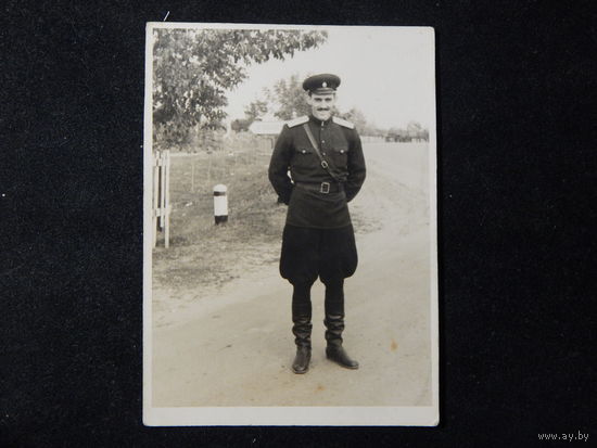 Фото советского офицера.