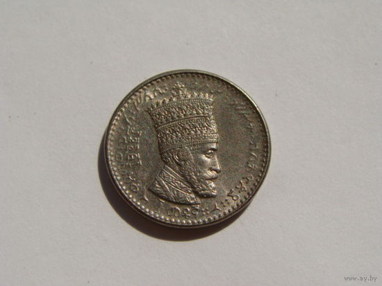 Эфиопия. 10 матон 1931 год  KM#29 "Император Хайле Селассие I"