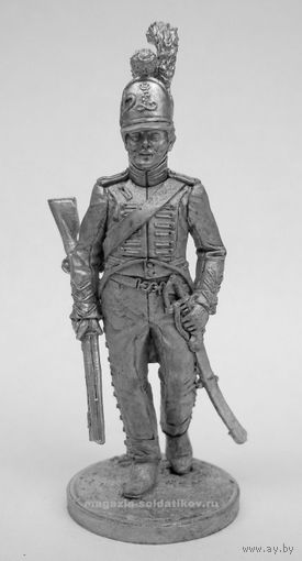 Миниатюра из олова Рядовой шеволежерского полка гвардии. Гессен-Дармштадт, 1806-1812 гг. EK Castings