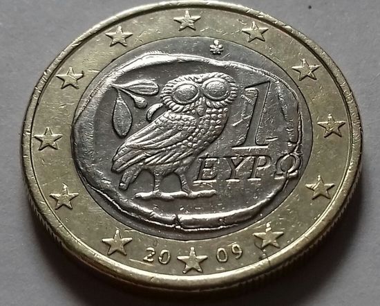 1 евро, Греция 2009 г.