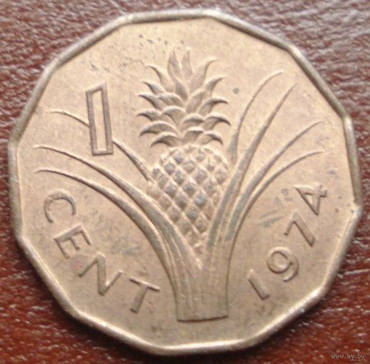 7100: 1 цент 1974 Свазиленд