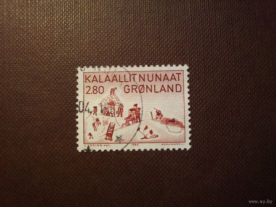 Гренландия 1986 г.Искусство.