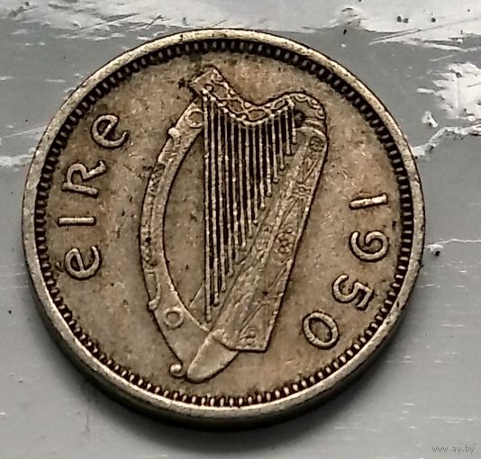 Ирландия 3 пенса, 1950 1-1-18