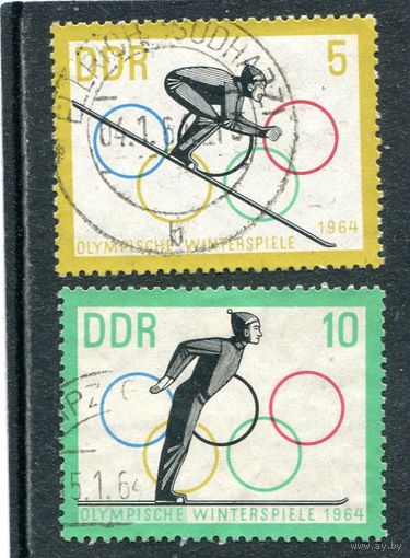 ГДР. Зимние олимпийские игры