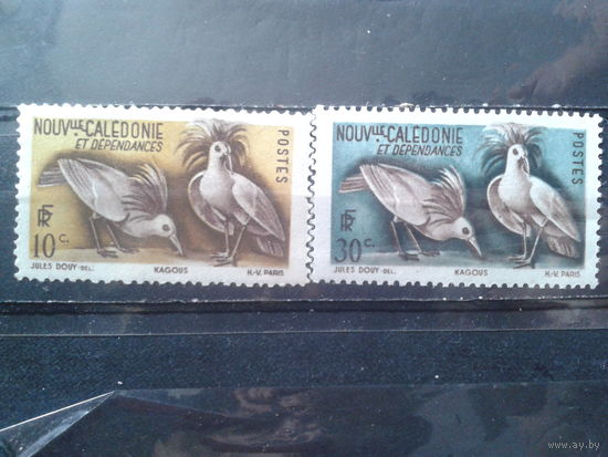 Новая Каледония колония Франции 1948 Стандарт, птицы**
