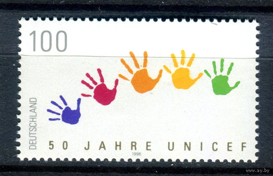 Германия - 1996г. - 50 лет неделе помощи детям ЮНИСЕФ - полная серия, MNH [Mi 1869] - 1 марка