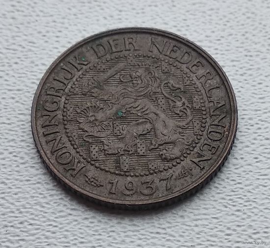 Нидерланды 1 цент, 1937 8-9-37