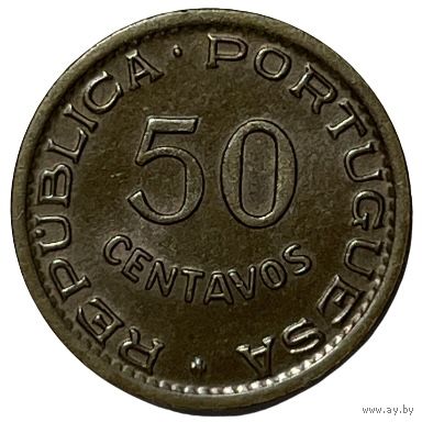 Ангола 50 сентаво, 1957