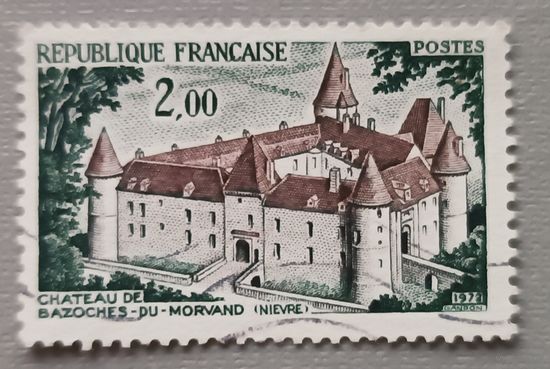 Замок Шато де Базош дю Морван (Ньевр).1972 Архитектура. Франция