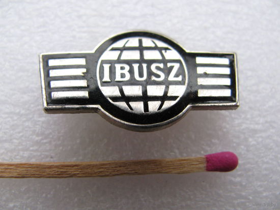 Знак. Бюро путешествий "Ibusz"  Венгрия (тяжёлый)